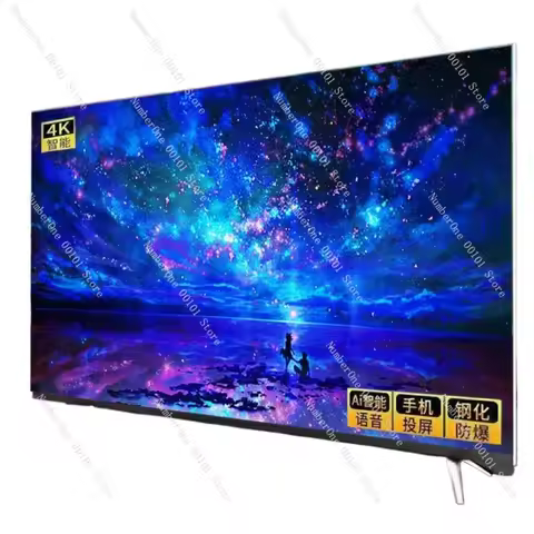 Frameless 85-inch TV, face screen high-end 8K smart TV 55-inch/65-inch, large screen living room Int