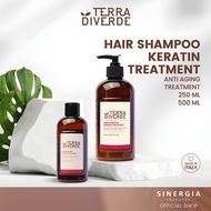 TERRA DIVERDE Keratin Shampoo |Protects hair colored Anti Aging Softens & Shines