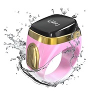【READY STOCK】IQIBLA Zikr Ring Aluminium Alloy Didital Tasbih Smart Zikr Ring With Battery Charging B