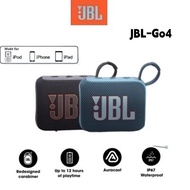 [READY STOCK] JBL Go 4 Bluetooth Speaker Blue Black Colour Options | IP67 Waterproof & Dustproof | J