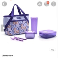 Tupperware Lunch Box simply luch set/cosmo violet