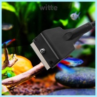 WITTE Fish Tank Algae Scraper Scrubber Accessories Algae Scraper Window Cleaning Stainless Steel