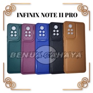 SOFTCASE INFINIX NOTE 10 / NOTE 11 / NOTE 11 PRO CASE LEATHER PRO SOFTCASE NEW-BENUA CAHAYA
