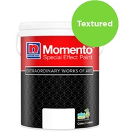NIPPON MOMENTO SPECIAL EFFECT PAINT ELEGANT /SPARKLE SILVER 1L TEXTURED SERIES (FREE PRIMER AND TOOL