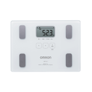 OMRON - HBF-212W 歐姆龍 體重體脂肪測量器 白色| 四合一測量功能|內臟脂肪等級評估|香港行貨