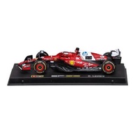 Bburago F1 Ferrari SF-25 Charles Leclerc #16 F1 2025 – 1:43 Diecast Model with Display Case F1 die c