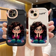 Local Delivery Puff Phone Case Cartoon Animation For OPPO A38 A18 A15 A15S A35 A17 A17K A7 A5S A12 A