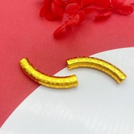 916 gold Fu Character Elbow Pendant/ diy charm gold 916  Fu Character Elbow