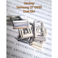 [LW] Sim Card Holder Slot Sam S7 Simcard Sam S7 Sim card Lock Sam S7 Simtray Samsung S7 Sim Tray Sam