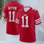 3D 25 Adult Children's San Francisco American Football Shirt Sportswear Training Shirt Trendy T-shir