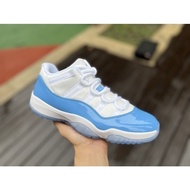 528895-106 Air CR 11 Retro Low UNC North Cos Blue Ray 11 Basketball Shoes WTCI