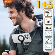 MIONE 5 In 1 Phone Holder Magnetic Neck Mount Strap POV For GoPro Instant360 DJI Camera Shooting Rec