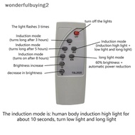 wonderfulbuying2 3.2V 3.7V Remote Control PIR Solar LED Driver Board wonderfulbuying2