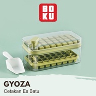 |BOKU| GYOZA Practical Ice Cube Container Aesthetic Ice Container Smart Ice Cube Mold Automatic Cont