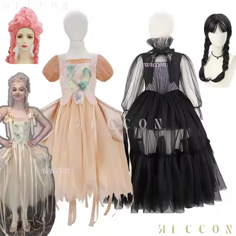 Halloween Costumes NinoWed. Enid Cosplay Lolita Sinclair Gown Wig Halloween Costumes Girls TV Rolepl