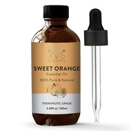 AVD Organics Sweet Orange Essential Oils for Skin | Pure, Natural, Cold Pressed & Undiluted Sweet Or