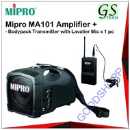 MIPRO MA-101 MA101 MA 101 UHF Wireless Amplifier with Bodypack Transmitter and Lavalier Mic x 1 pc 1