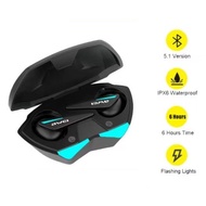 AWEI T23 TWS GAMING TRUE WIRELESS GAMING BLUETOOTH HEADSET WITH Cool Breathing Light