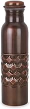 Zap Impex Travellers Antique Pure Copper Water Bottle Ayurvedic Benefits Water Bottle Joint Free 900ml