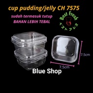 Jelly Cup Pudding / Gelas Puding 150 ml CH7575 - Model Kotak CH-7575