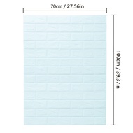 TEMU 1pc 70x100cm/27.56inx39.37in 3d Textured Xpe Wallpaper Moisture-resistant And Impact-proof Room