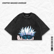 MADMAN Croptee ANIME Washed JUJUTSU KAISEN "GOJO" | CRPJW PSJJK - 3