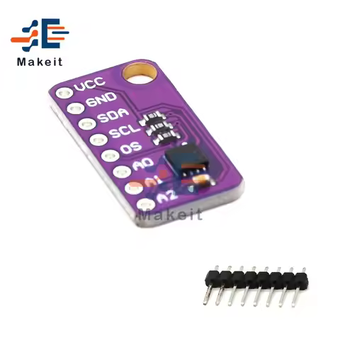 High Accuracy MAX30205MTA MAX30205 Human Body Temperature Sensor Module Low Voltage Measuring Skin W