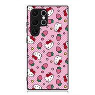 Phone Case Samsung Galaxy S25 S24 S23 S22 S21 S20 S10 Ultra Plus Tpu Hello Kitty Strawberry