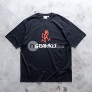 Gramici Round Neck Loose Print Short Sleeved T-shirt