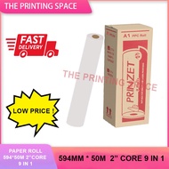 PLOTTER PAPER  A1 & AO  2"core 50m 9in1 (Printing Paper)