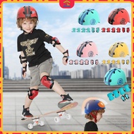 【SWAY】 7PCS Set Kids/Older children Protective Gear Set Outdoor Sport Bike Inline Skate Knee Elbow W