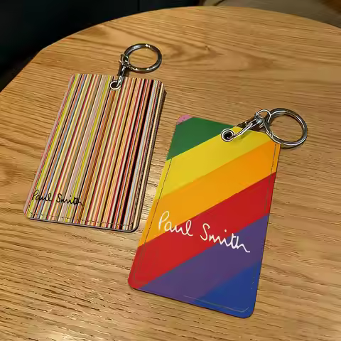 Brand P-Paul Fashion S-Smith-S Card Holder Keychain Key Ring Door Lock Access Protective Case For Se