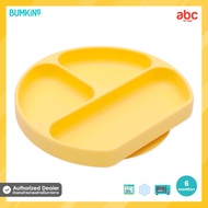 Bumkins จานข้าวเด็ก ซิลิโคน ดูดโต๊ะได้ Silicone Grip Dish