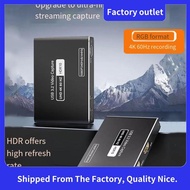 -Compatible 4K 60fps 1080P 240fps Video Capture Card Bypass HDCP HDTV Camera with USB 3.2 PC Live Gr