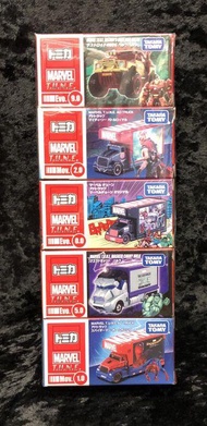 《GTS》》TOMICA 多美小汽車漫威英雄 MARVEL T.U.N.E. EVO5款合購