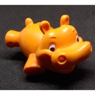 Orange Hungry Hippo Part Only 2013 Elefun & Friends Mouse Trap Board Game Figure Used