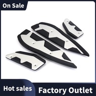 Motorcycle Footrest Foot Pads Pedal Plate Pedals Replacement Accessories For Yamaha X-MAX 125 250 300 400 XMAX125 XMAX250 XMAX300 2017-2022