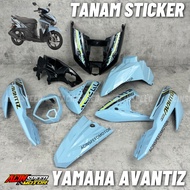 2024 YAMAHA AVANTIZ COVERSET BABY BLUE/ PUPRLE/ BIRU/ EGO AVANTIZ BIRU COVER SET/ EGO AVANTIS Covers