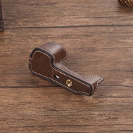 กระเป๋าใส่กล้องดิจิตอล Sony A6400 ZV1 A6300 A6700 NEX6 A6600 A6100 A5100 ปกป้องกล้องครึ่งตัวพร้อมฐาน