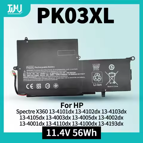 PK03XL Laptop Battery for HP Spectre Pro X360 G1 G2 Spectre 13-4000 13-4100 13-4200 13-4000nf 13-400