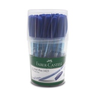 Faber-Castell ปากกาลูกลื่น 0.5มม. สีน้ำเงิน รุ่น 1423 แพ็ค 30 ด้าม