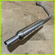 ◸ ▬ BOTTLE PIPE MOTORCYCLE EXHAUST MUFFLER for tmx125 tmx155