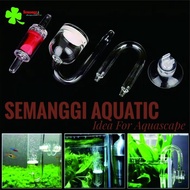 Paket Diffuser Co2 Aquascape (4 in 1 Paket) / Glass Diffuser Co2 by semangi aquatic