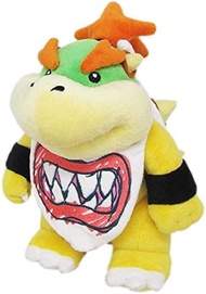 Super Mario All Star Collection 1424 Bowser Jr. Stuffed Plush, 8", 156 months to 180 months