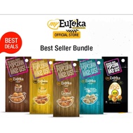 Eureka Popcorn BEST SELLER BUNDLE. 5 x 140g packs. Quick delivery.
