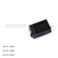 100PCS SS310 SR3100 3A 100V SMA SMB SMC DO-214AC DO-214AA DO-214AB Schottky diode NEW STOCK