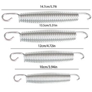 10PCS Trampoline Springs Stainless Steel Tension Spring Versatile Double Hook Spring Sturdy Extension Spring for Home Store Use