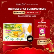 [5 Box] AVALON Slimming Healthy Green Tea 20s | Healthy Weight Loss Drink | Detox Tea | 瘦身茶
