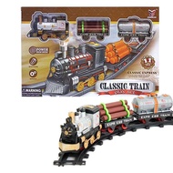 Mainan Anak Kereta Api Luxury Classic Train Play Set Kereta Classic Train Track