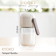 |UGOKI| KYOKO Even Salt Storage Container Practical Salt Dispenser Container Easy Spice Spray Contai